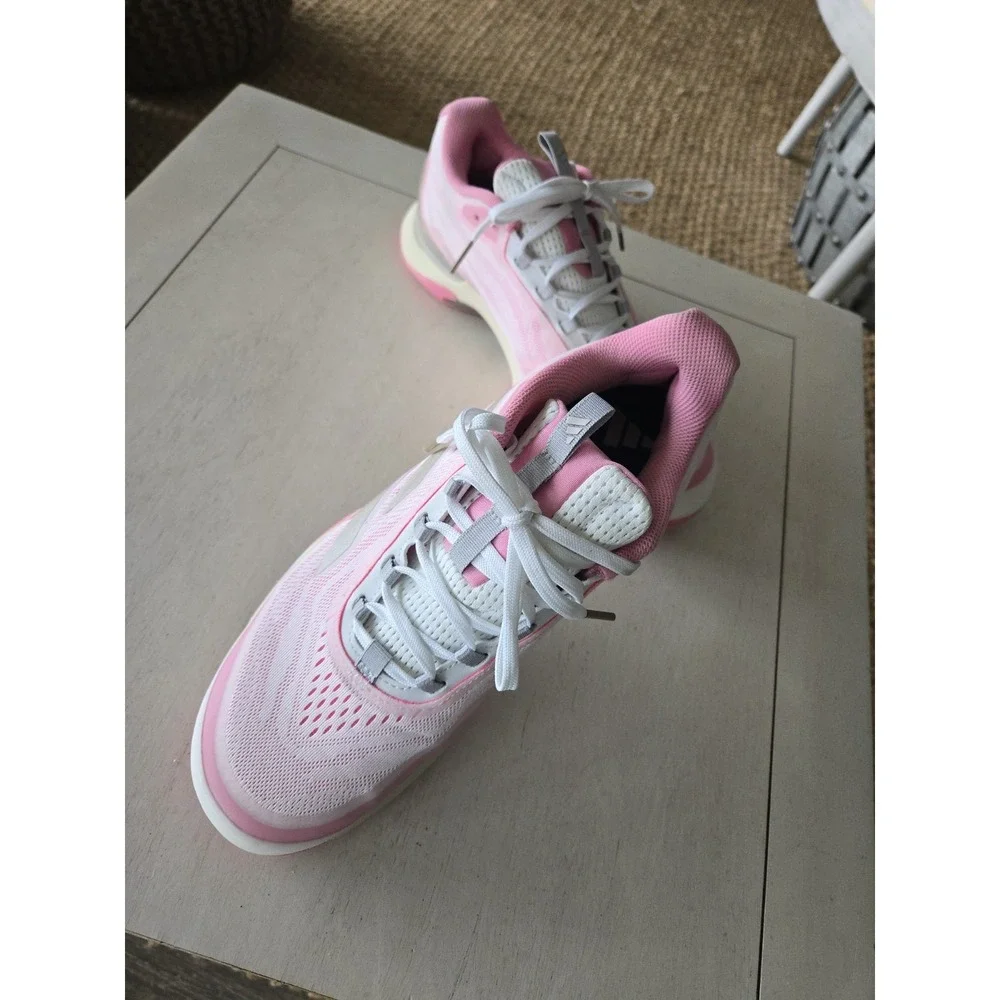 Adidas Avacourt 2 (IH0510) Lucid Pink Champagne Metallic Women's Sz 9.5 Shoes